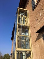 ascensore in restauro di palazzina storica