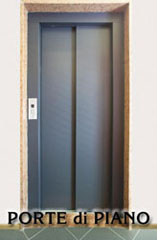 Finiture per ascensori: Porte di piano