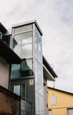 ascensore in vetro