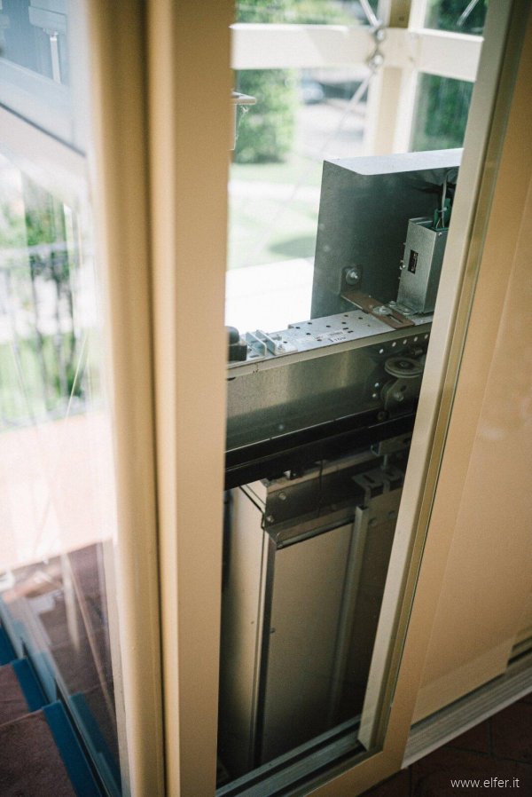 particolare operatore porte