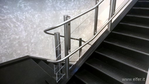 Guida curvilinea di servoscale