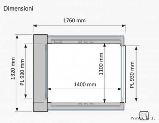 specifiche tecniche pedana