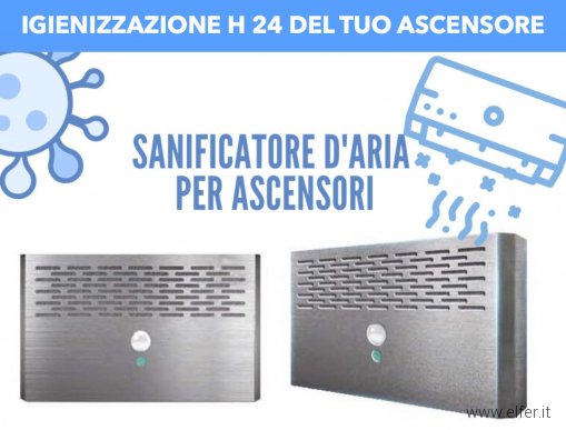 sanificatore per ascensori